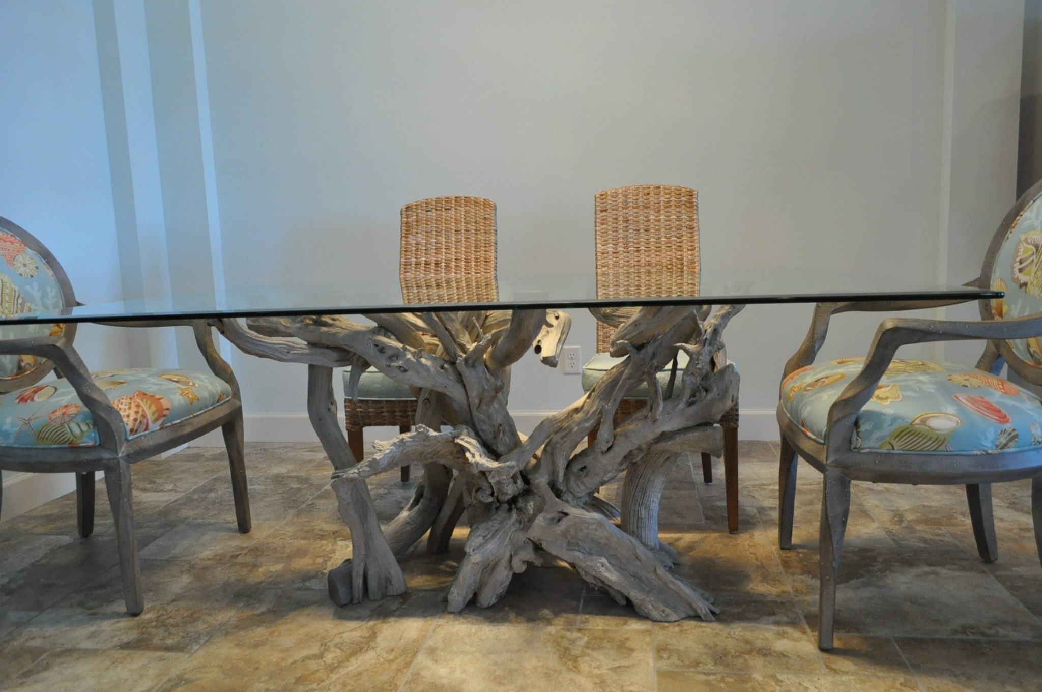 Lakewood Ranch driftwood dining table | Driftwood Decor